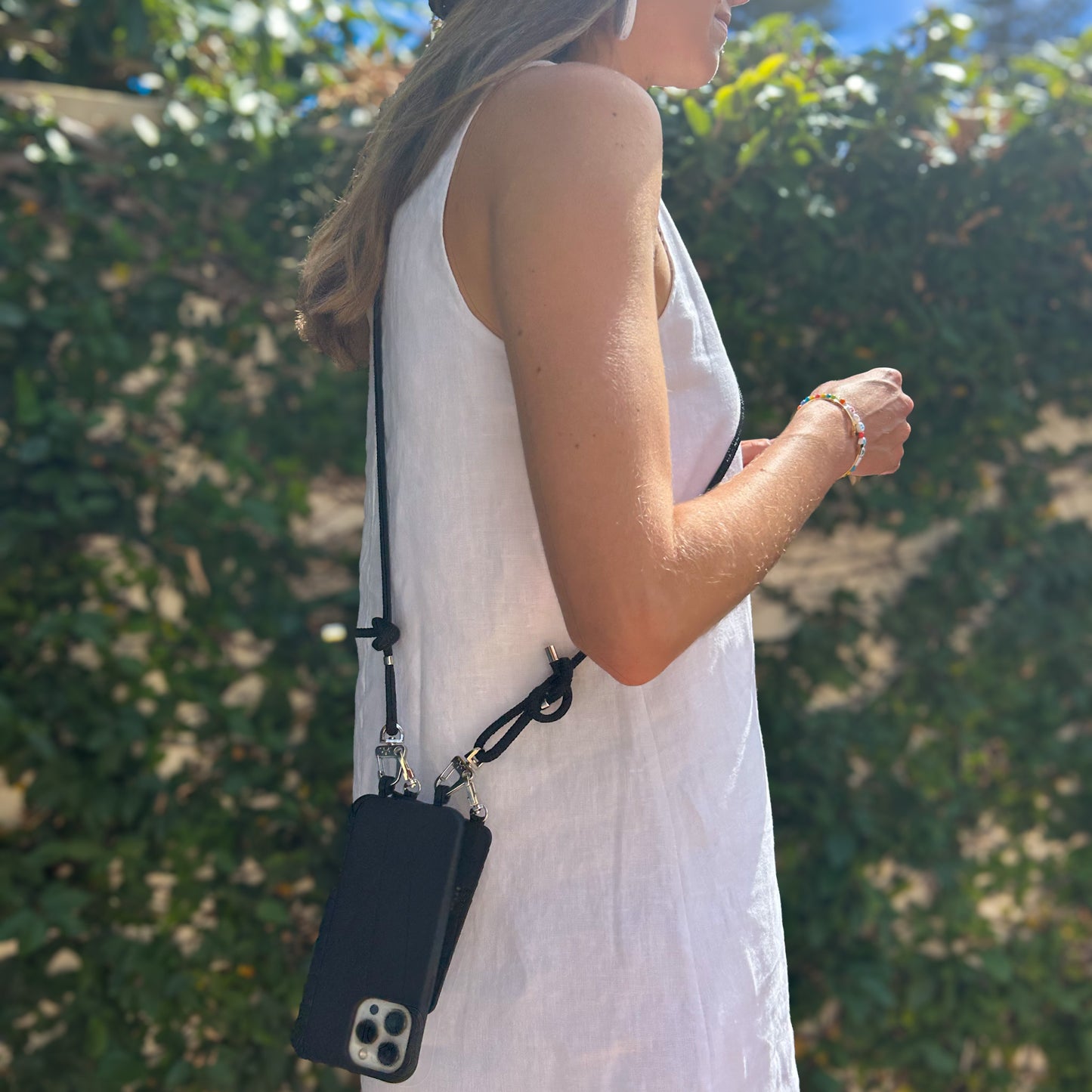 The Hook Wallet - Midnight Silver