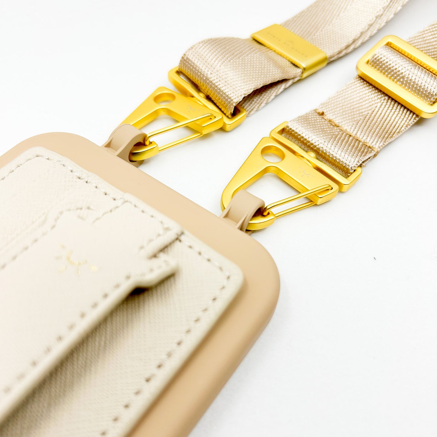 The Hoop Wallet - Sand Adhesive