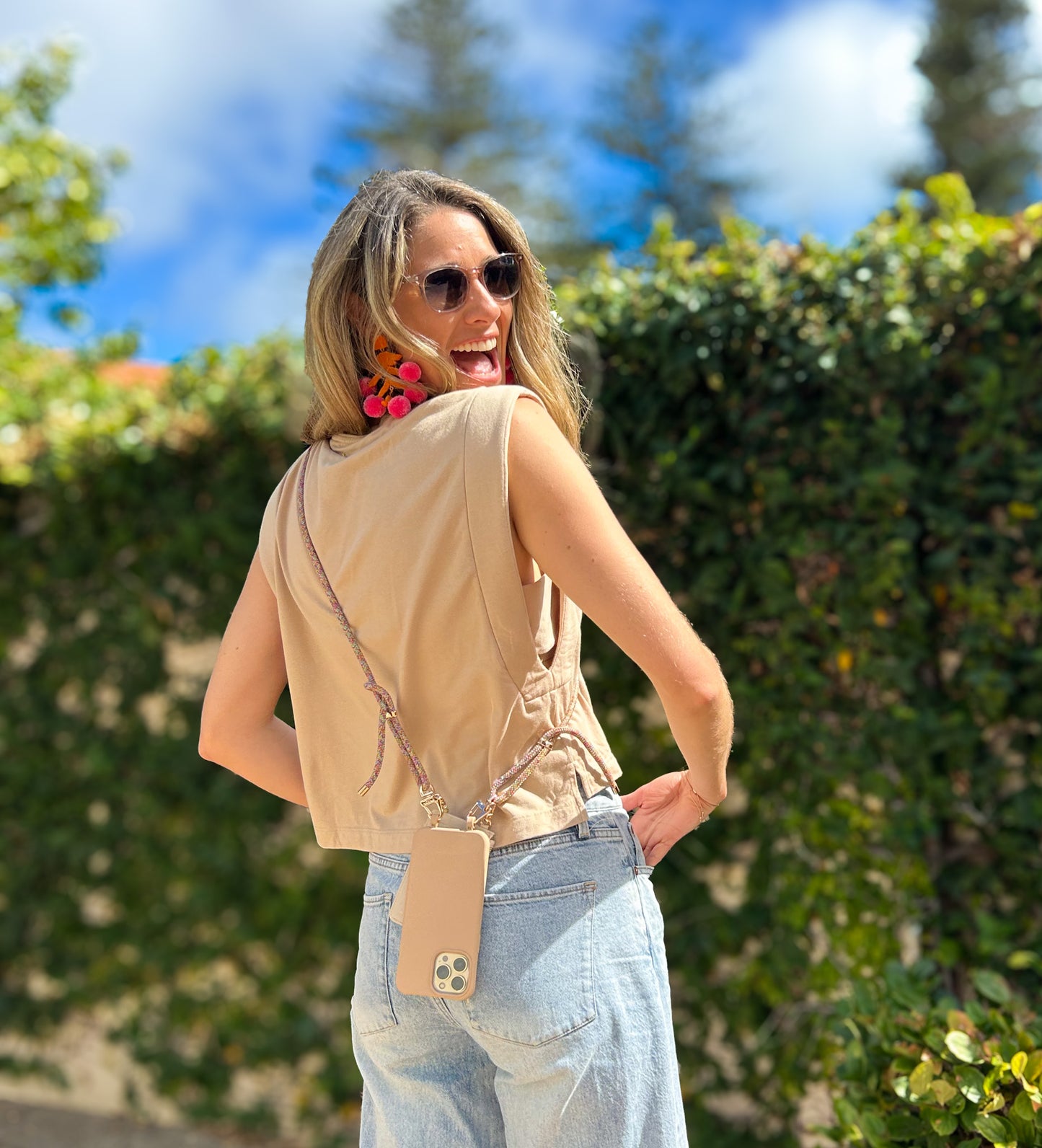 The Rope Crossbody - Rainbow Gold