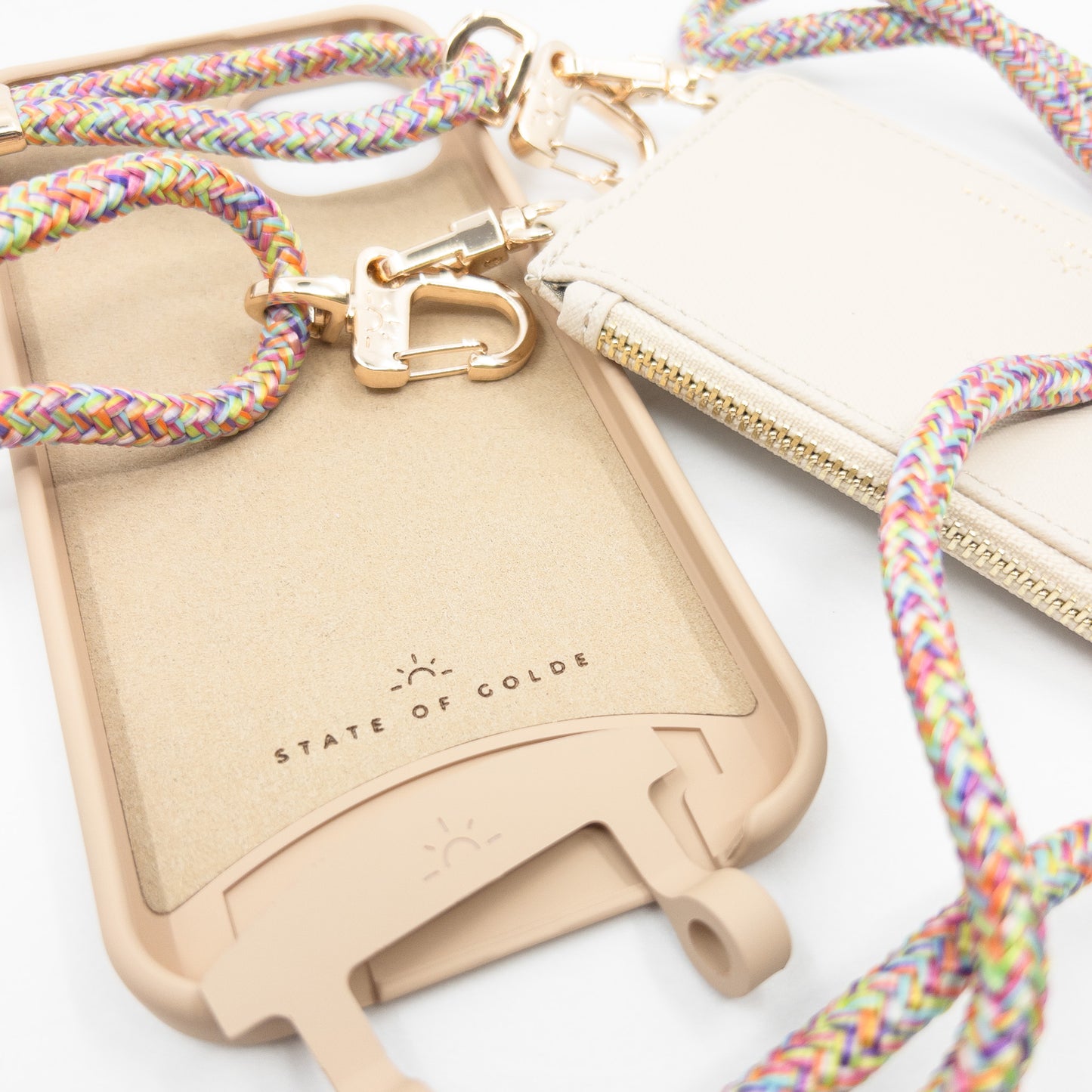 The Rope Crossbody - Rainbow Gold