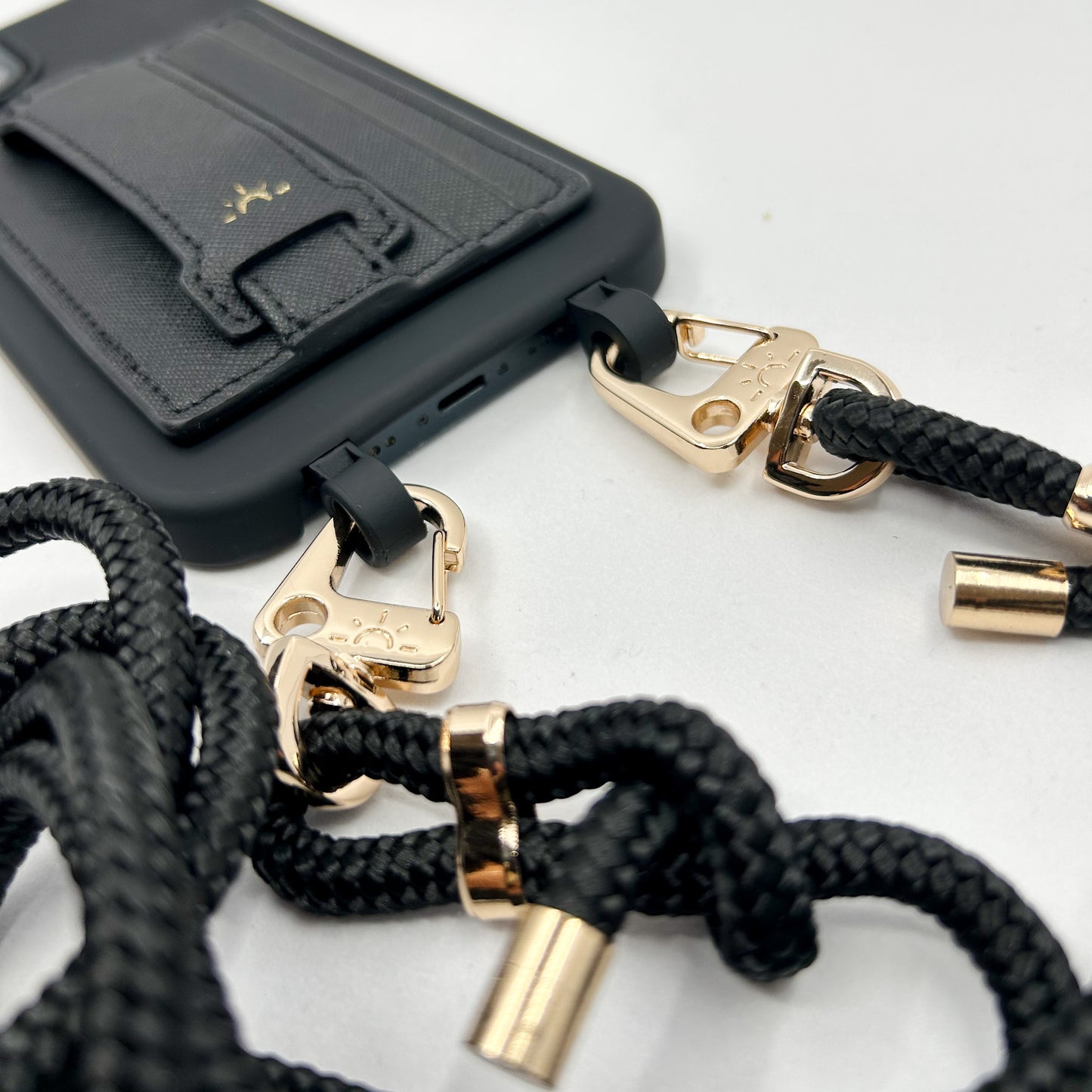 The Rope Crossbody - Midnight Gold