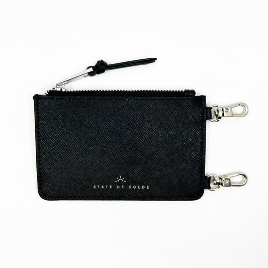 The Hook Wallet - Midnight Silver